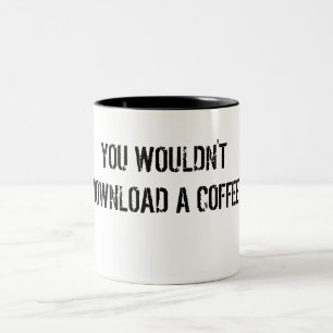Em Dois Tons Você não transferiria uma caneca de café