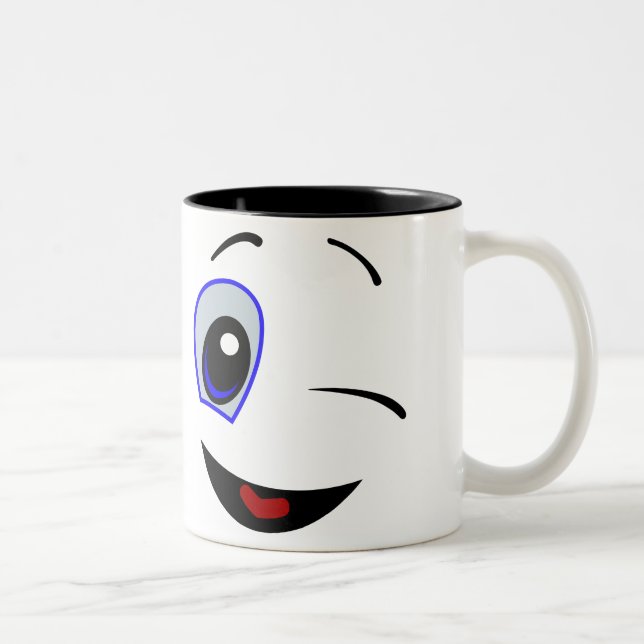 Em Dois Tons "Você obteve a este" divertimento a caneca de café (Direita)