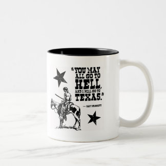 Em Dois Tons Você pode todo ir à caneca de café do inferno…