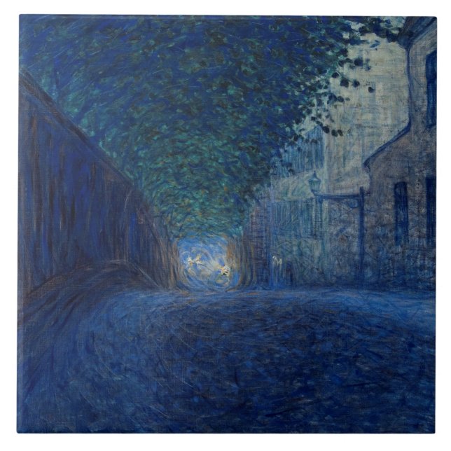 Em Dusk (Paisagem Noturna) (Cena Noturna) (Frente)