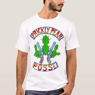 Em fotos com a camiseta Pereira-Prickly