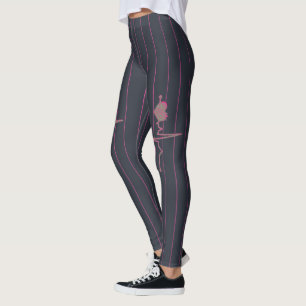 Em Leggings de pulsação