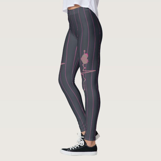 Em Leggings de pulsação (Esquerda)