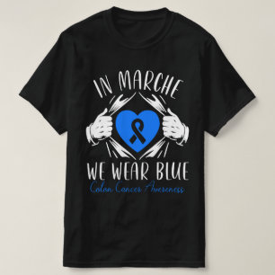 Em Março Usamos Camiseta Azul