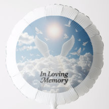 Em Memória Carinhosa, Balão Personalizado, rip, tr