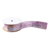 Em memória Cherry Blossoms satin ribbon