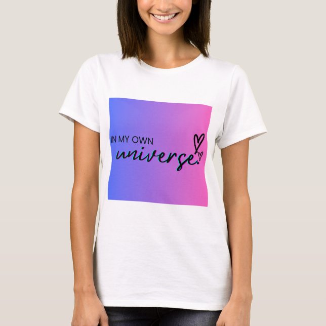 Em Minha Camiseta Universo (Frente)