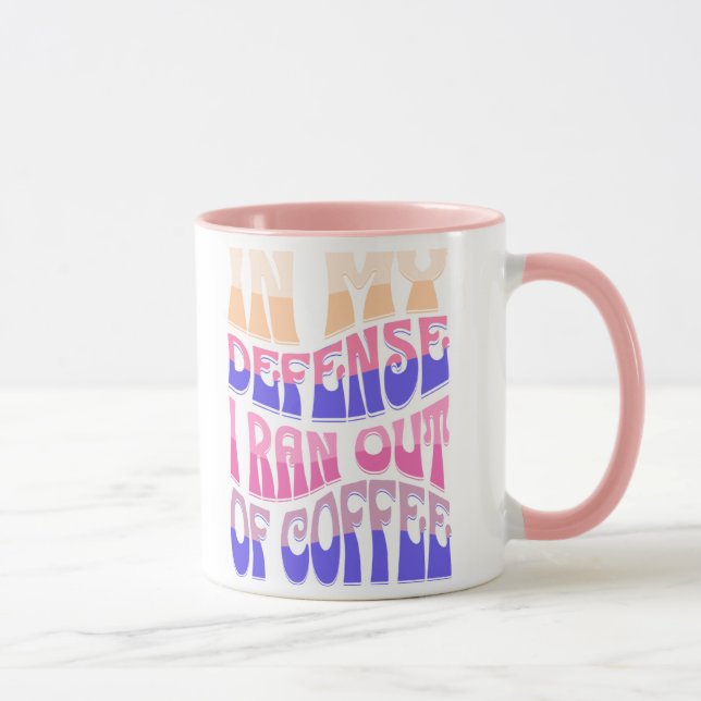 Em Minha Defesa, Acabei o Café Caneca (Direita)