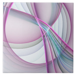 Em Movimento, Arte Fractal Abstrata Colorida Moder