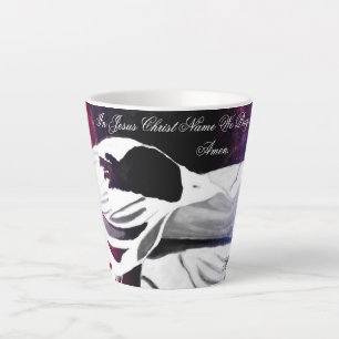 Em Nome De Jesus Cristo, Rezamos Para Que A Caneca