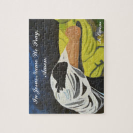 Em Nome De Jesus Rezamos, Amém. Quebra-cabeça com