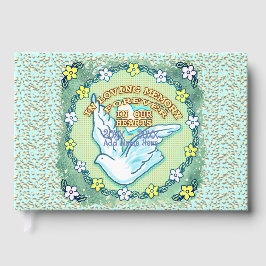 Em nosso livro de hóspedes do "Hearts Memorial"