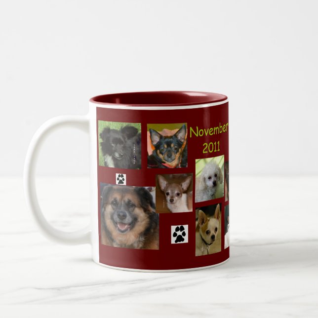 em novembro de 2011 caneca (Esquerda)