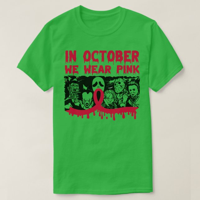 Em outubro, Vestimos Camisa Rosa (Frente do Design)