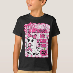 Em outubro Vestimos Camisa Rosa Ghost Cancer