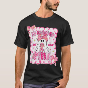 Em outubro Vestimos Camisa Rosa Ghost Cancer