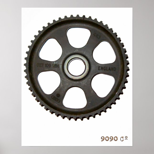 Em Poster de engrenagens (Frente)