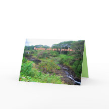 Em Qualquer Lugar Com Você É O Cartão De Paraíso