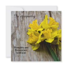 Em Simpatia Cartão de Saudação Simples