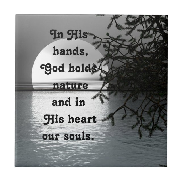 Em suas mãos que refletem a lua (Frente)