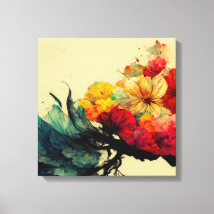 Em Tela Abstrato pintando "Pygmy Ambrosia". Impressão de t