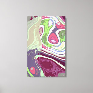 Em Tela Asmeamon - um Impressão de arte Abstrato