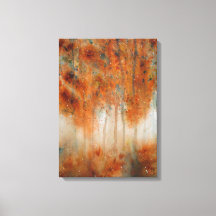 Autumn Morning Watercolor Impressão