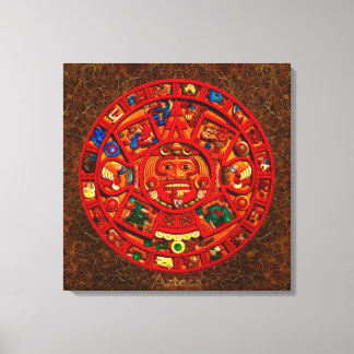 Em Tela AZTECA ~ Mayan\Aztec Impressão de Arte do Calendár