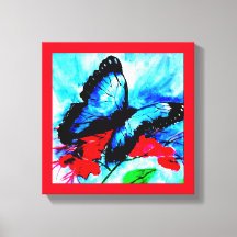 Beijos de borboleta impressão