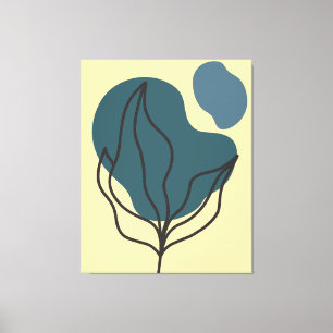 Em Tela Boho Bloom Impressão