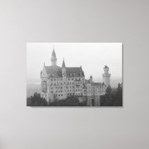 Castelo de Neuschwanstein, Impressão preto e branc