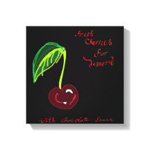 Cerejas para o Impressão de Dessert