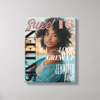 Cobrir da revista Trendy doce 16 Telas Impressão