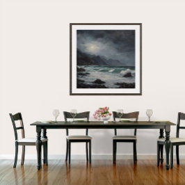 Em Tela Costa Oeste da Nova Zelândia - Impressão de Telas