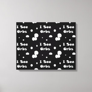Em Tela Eu vejo impressão Orbs-canvas