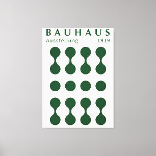 Em Tela Exposição Bauhaus 1919 Impressão de Forma, decoraç