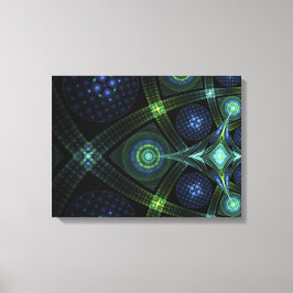Em Tela Fractal Art Mandala Impressão fortalecida Universo
