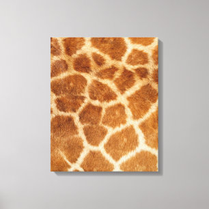 Em Tela Giraffe fur Impressão