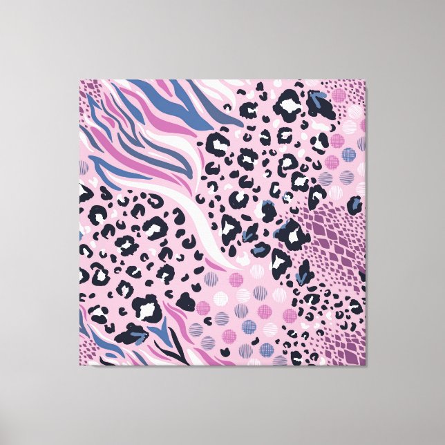 Em Tela Impressão animal (Frente)