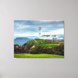 Em Tela Impressão artística do Farol de Fanad Head Donegal