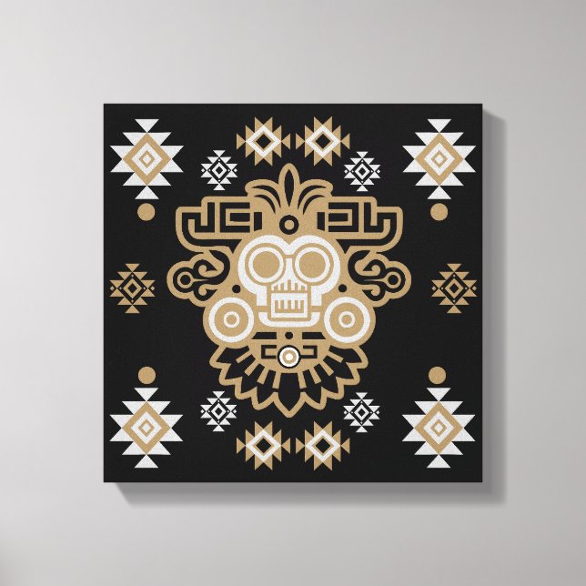 Em Tela Impressão Azteca Arizona (Frente)