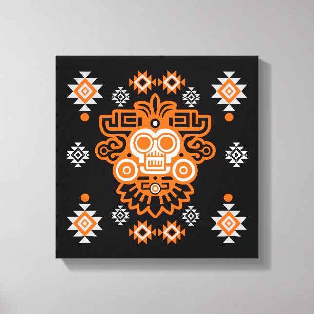 Em Tela Impressão Azteca Arizona (Frente)