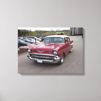 Em Tela impressão Chevy Bel-Air 1957
