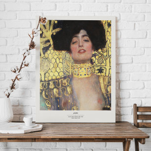 Em Tela Impressão da exposição de arte Gustav Klimt Judith