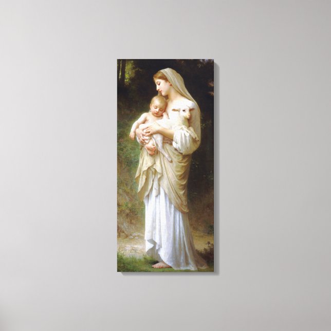 Em Tela Impressão da Innocence Bouguereau (Frente)