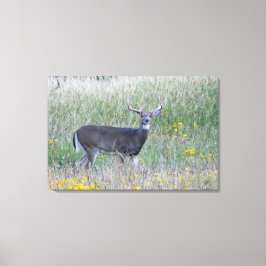 Em Tela Impressão da prensa do príncipe das sombras (veado