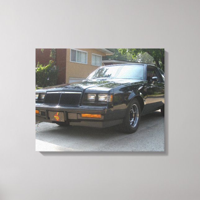 Em Tela impressão de 1986 Buick Grand (Frente)