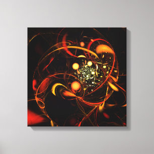Em Tela Impressão de Abstrato de pulsação