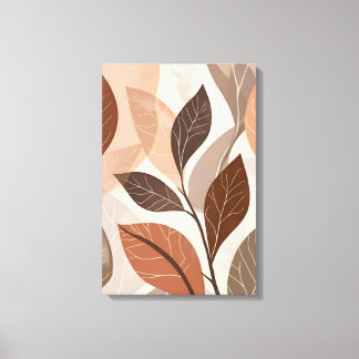 Em Tela Impressão de Arte Botânica Abstrato moderna.