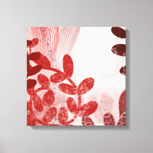 Impressão de Arte de Movimento Floral Abstrato – D